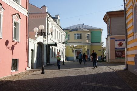 Улица Георгиевская города Владимира